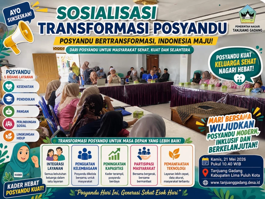 Kegiatan Sosialisasi Transformasi Posyandu